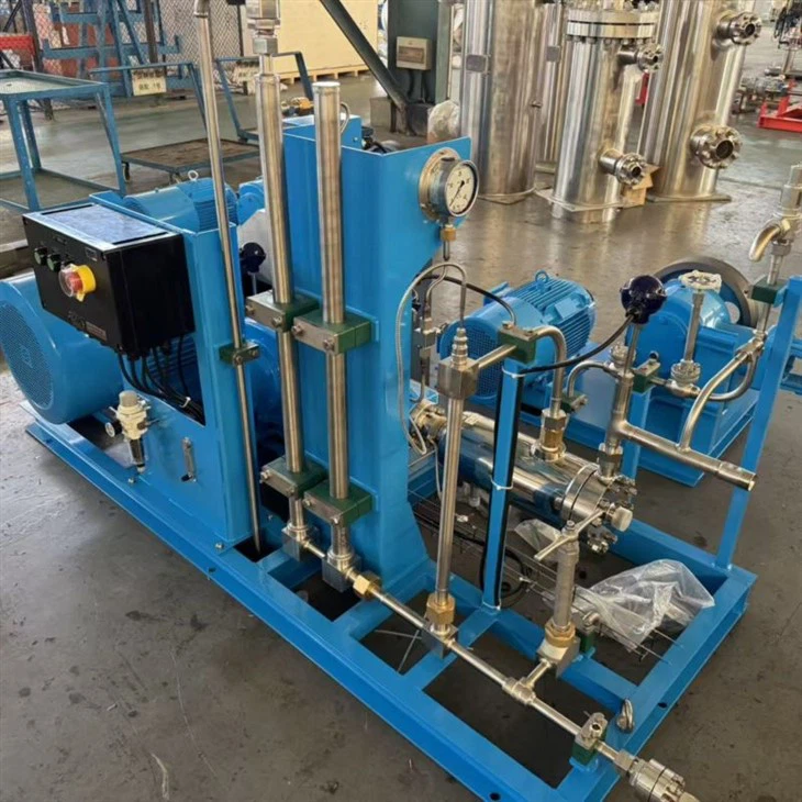 Pump Skid With Valves factory